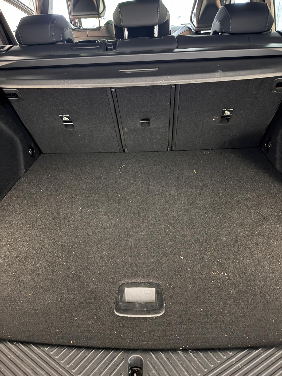 BMW X3 Kofferraum vorher
