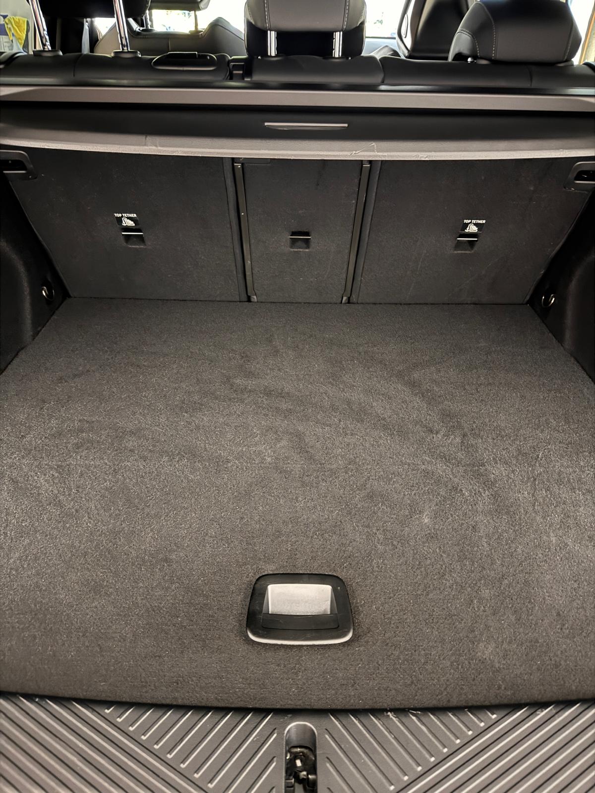 BMW X3 Kofferraum nachher