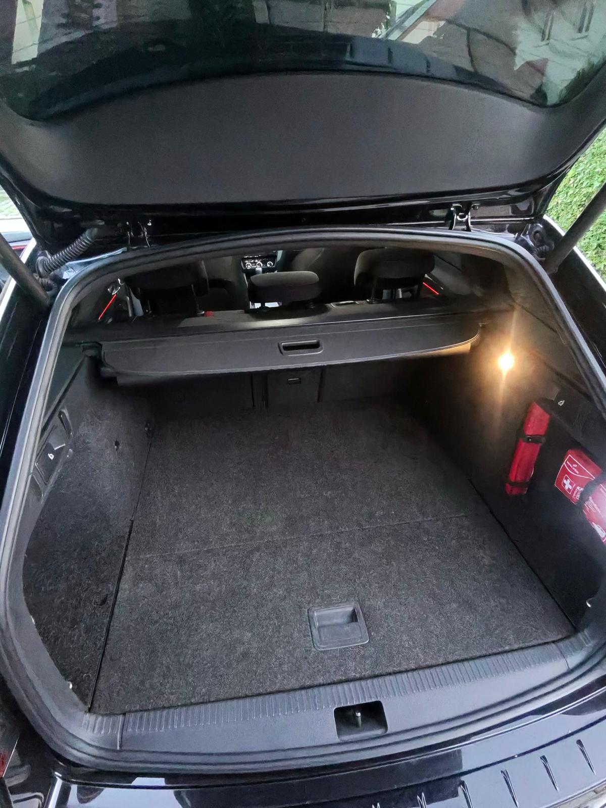 Skoda Octavia RS Kofferraum nachher